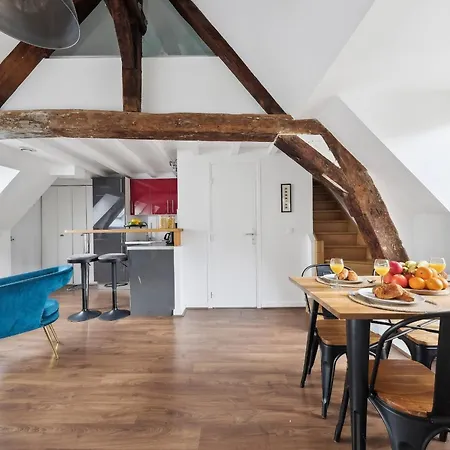 Lägenhet 3br Near St-andre Des Arts Paris